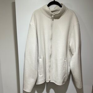 Old Navy Cream Zip-Up Sweater